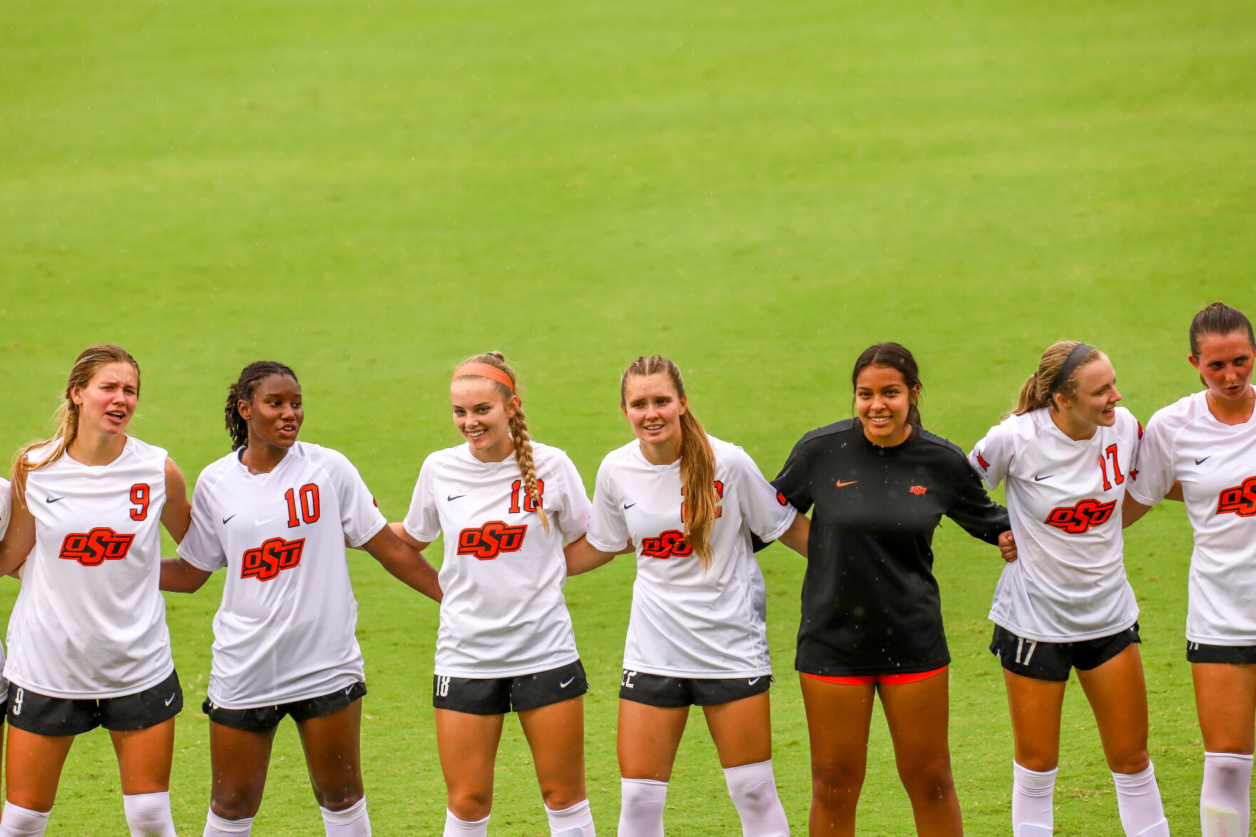 Cowgirls Singing Alma Mater